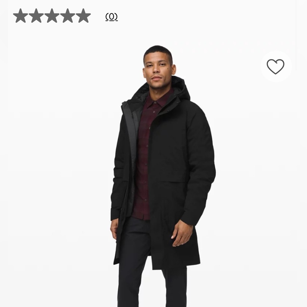 Men’s Lululemon Field Shell 3 In 1 Men's Jacket Goose Down Puffer $498 Msrp